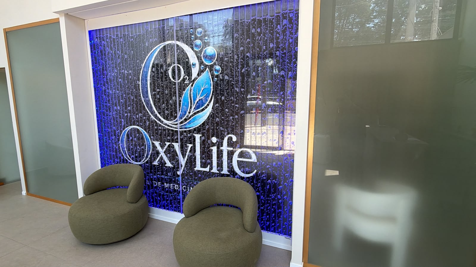 Recepção OxyLife São Carlos